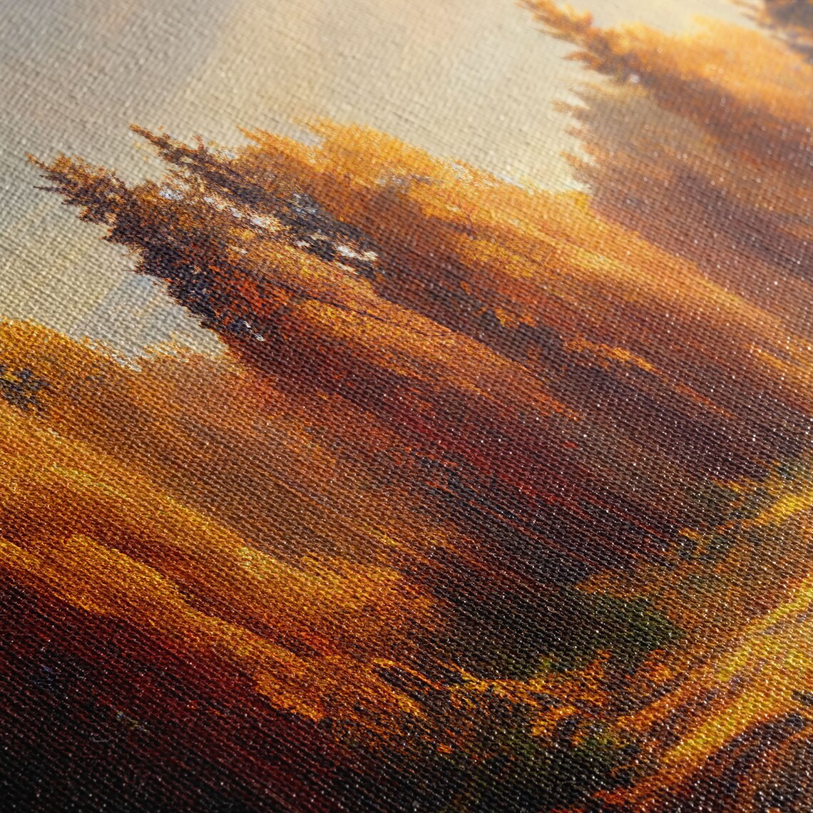Forest In Autumn, Fall Decor Wall Art Print - Image 2