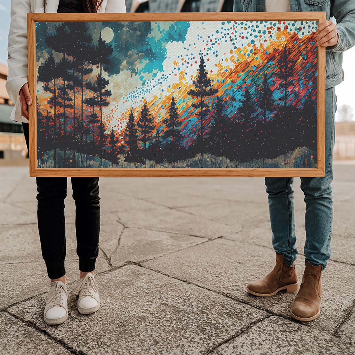 Crystal Pine Tree Art Print - Image 5