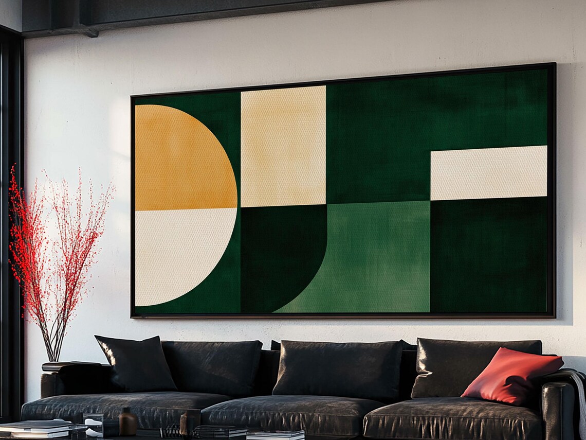 Geometric Patterns, Mid-Century Modern Abstract - Image 4