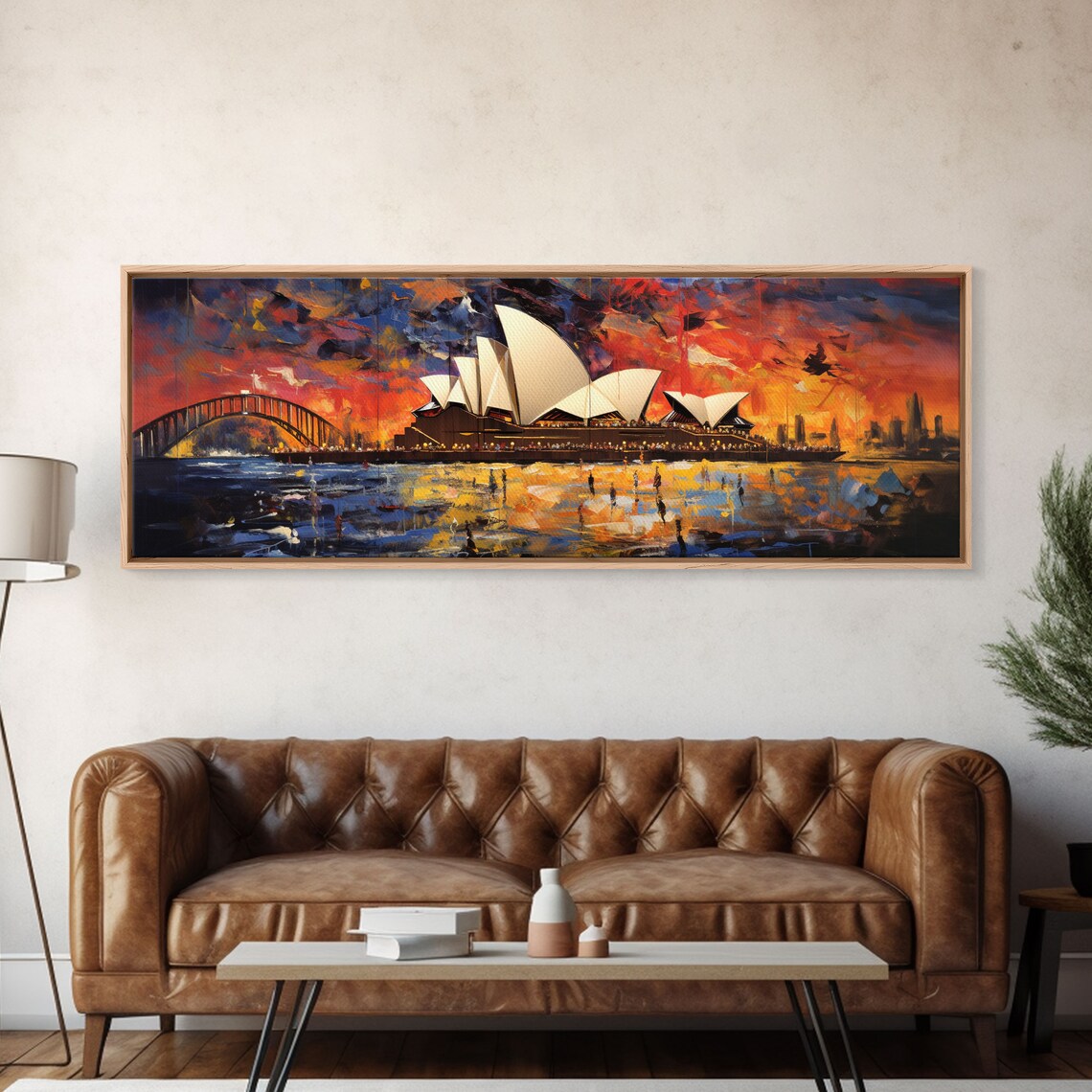 Sydney Opera House, Van Gogh-Inspired Australia Art Print - Image 6