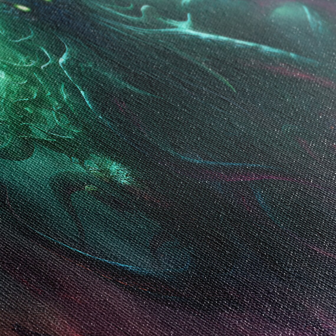 Rise Of Cthulhu Gothic Cosmic Horror Art Print - Image 2