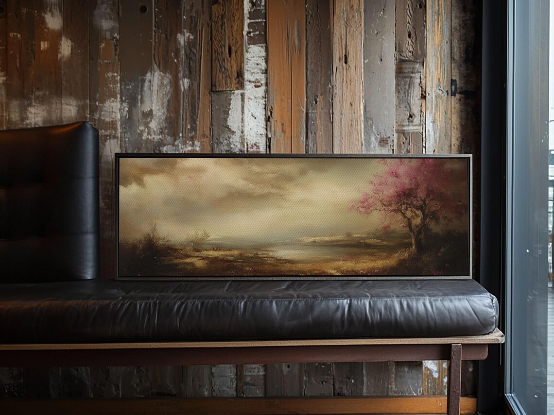 Moody Landscape Art Print, Muted Modern Decor - Image 3