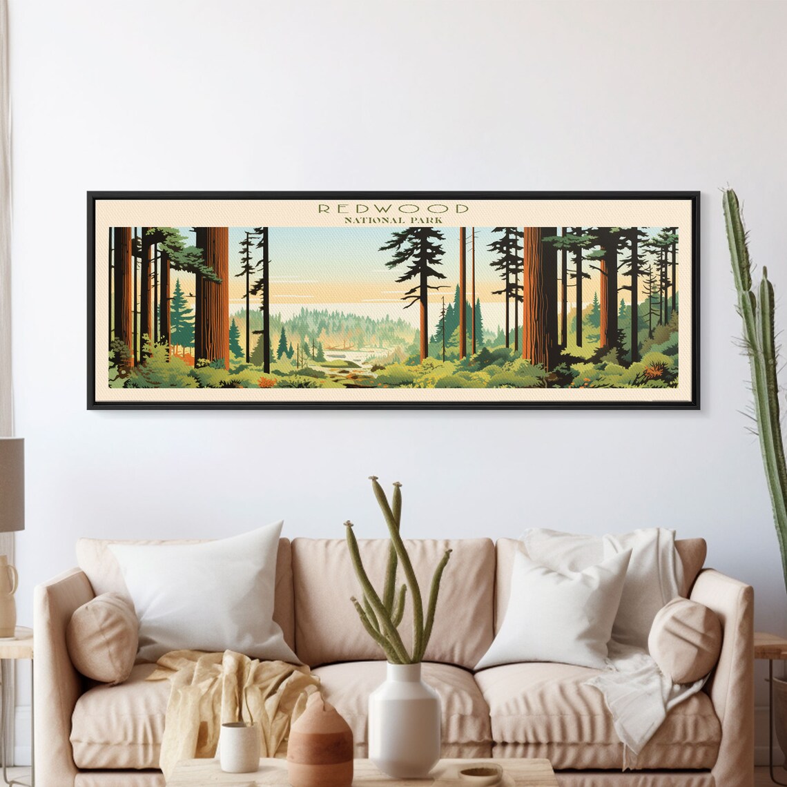 Redwood National Park California Towering Forest Giants Travel Poster - Image 4