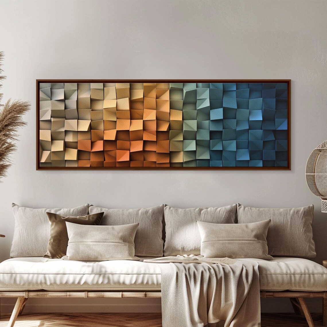 The Beach As Cubes - Abstract Geometric Patterns - Image 5