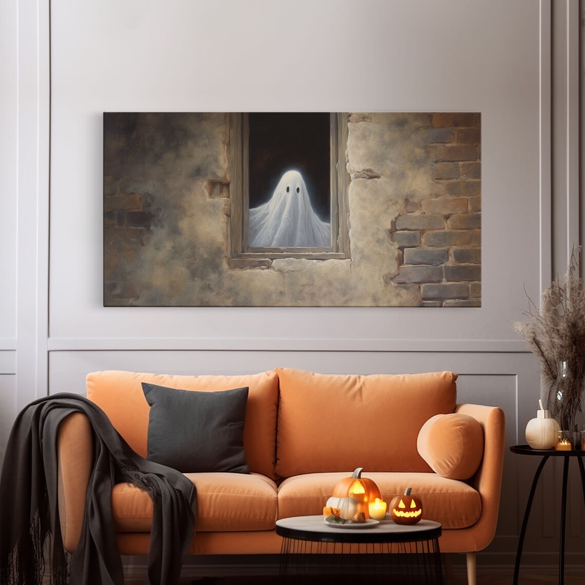 The Ghost In The Window, Funny Halloween Poster - Image 6