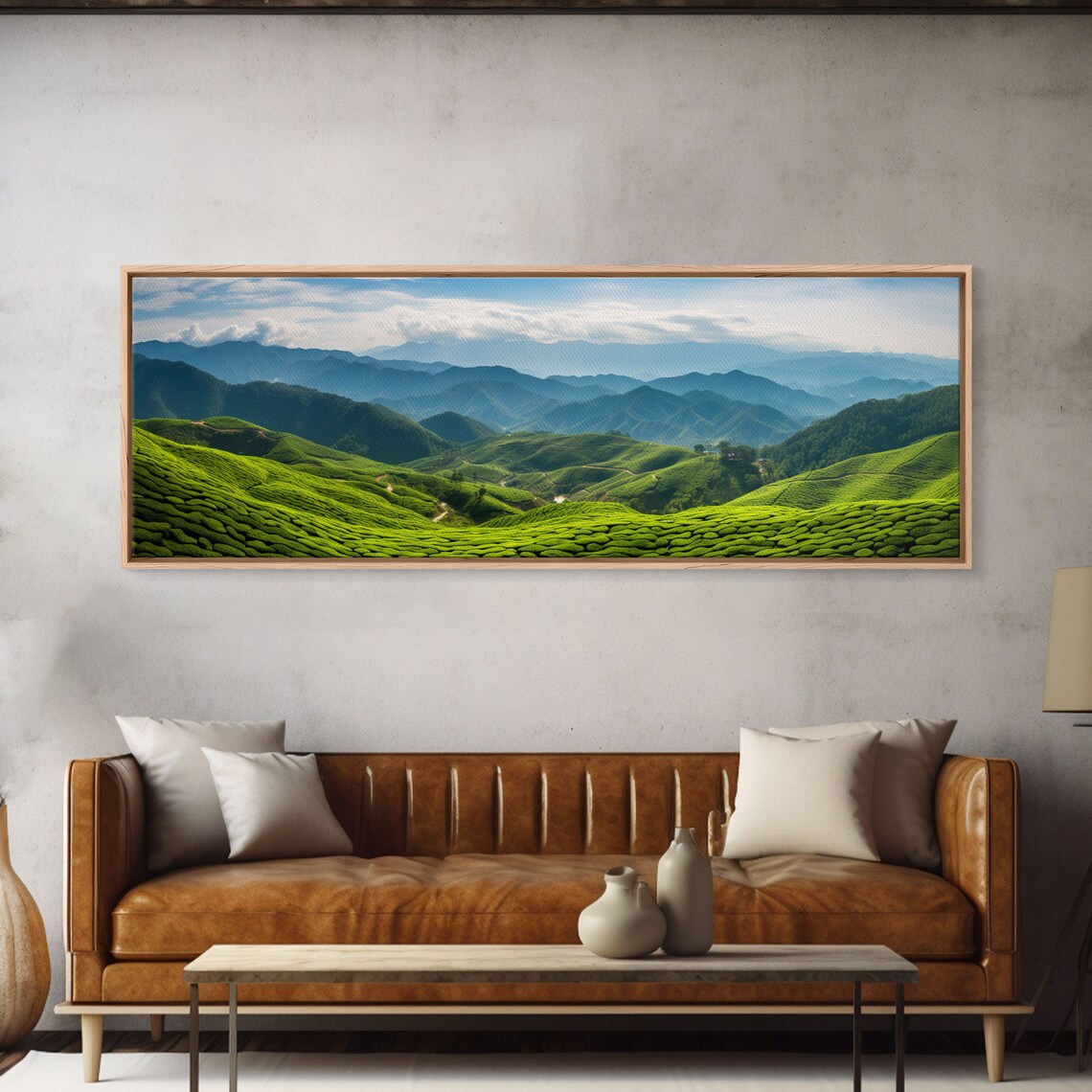 Cameron Highlands Malaysia Tea Plantation Green Hills Photo Print