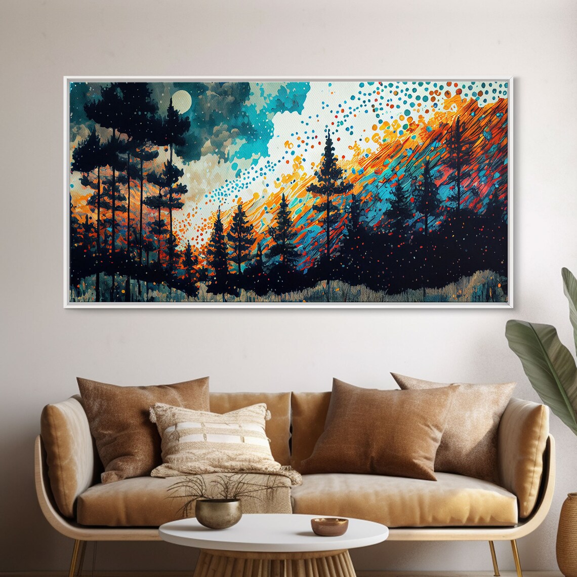 Crystal Pine Tree Art Print - Image 5