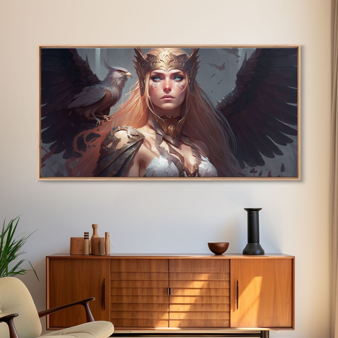 Lady Freya Norse Mythology Goddess of Love Art Print