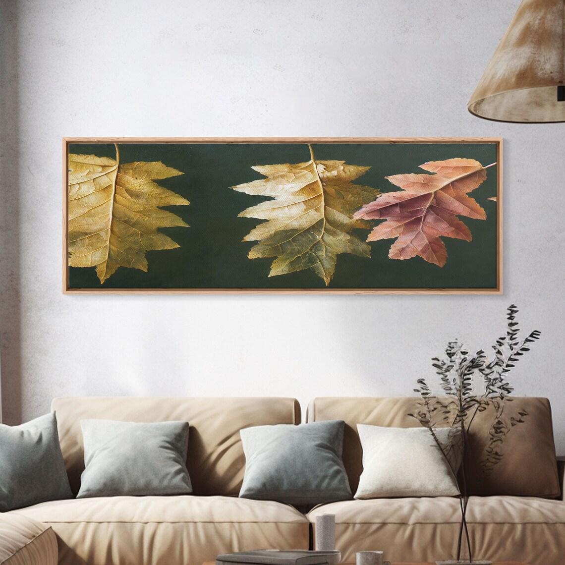 Fall Leaves Panoramic Art Print, Fall Decor - Image 4