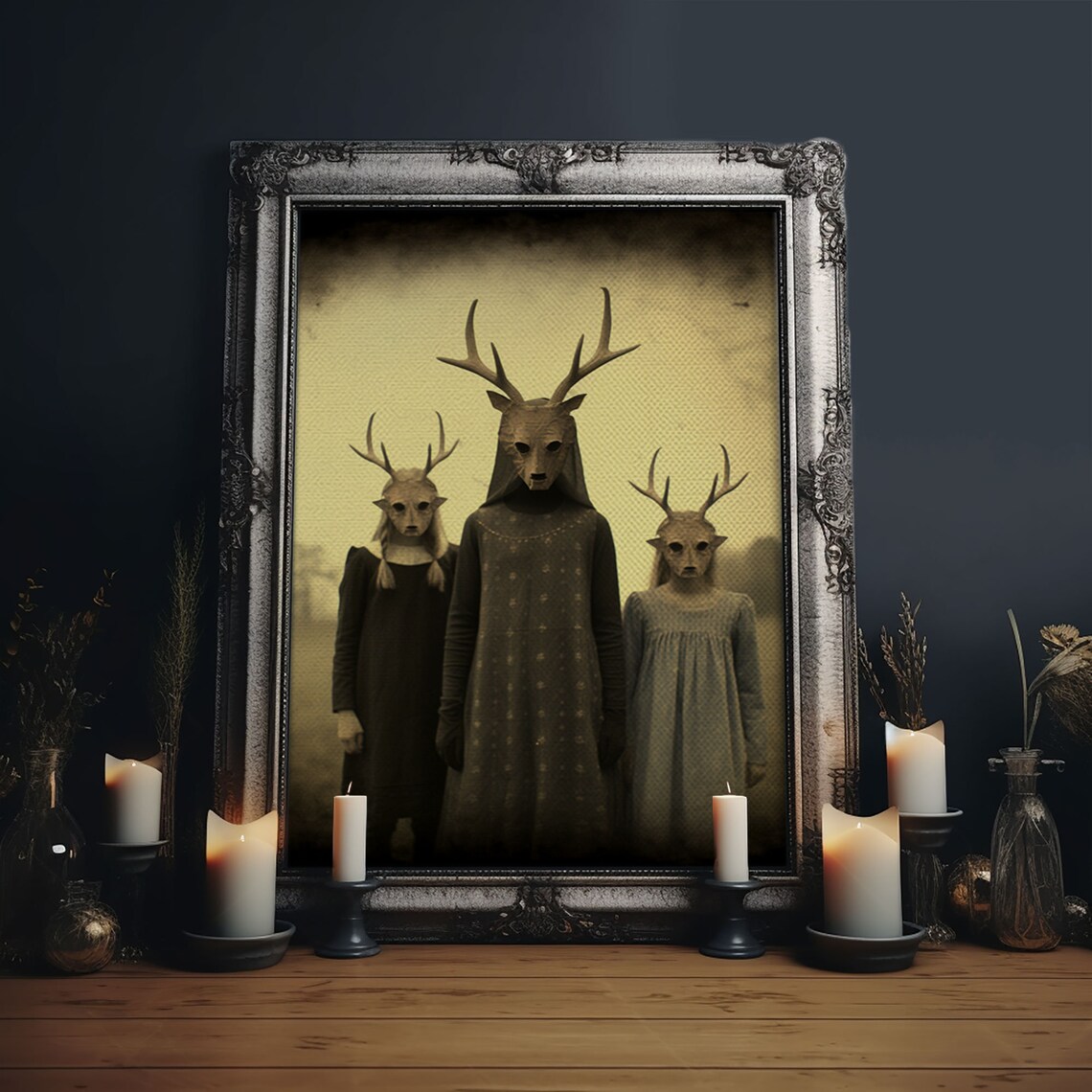 The Cult Of The Deer, Dark Academia Halloween Poster - Image 6