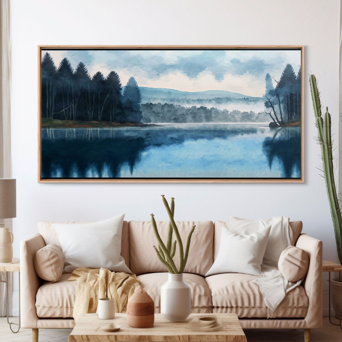 Blue Lake Landscape Art Print, Waldo Lake Decor - Image 3