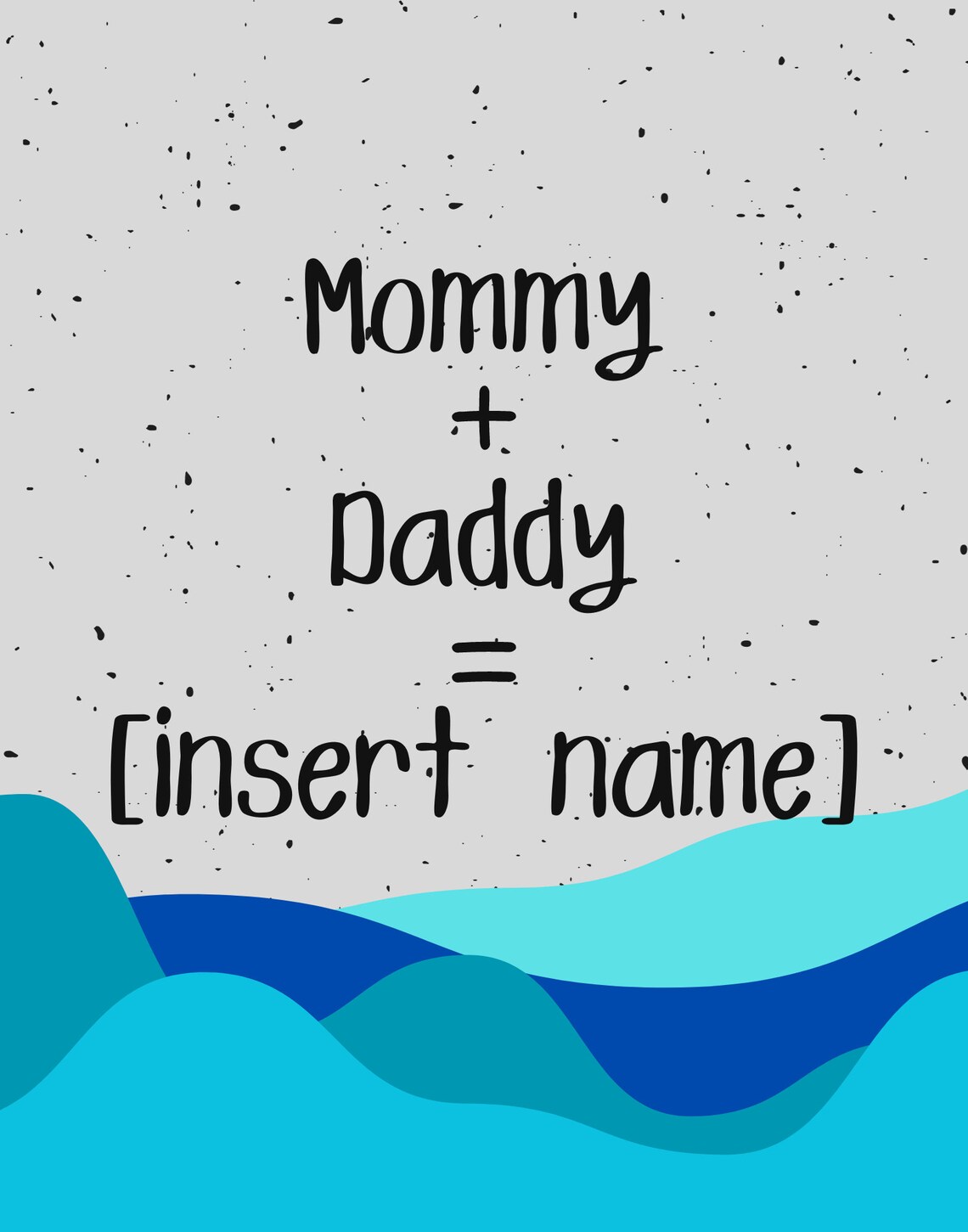 Mommy Daddy Custom Boho Nursery Wall Art - Image 3