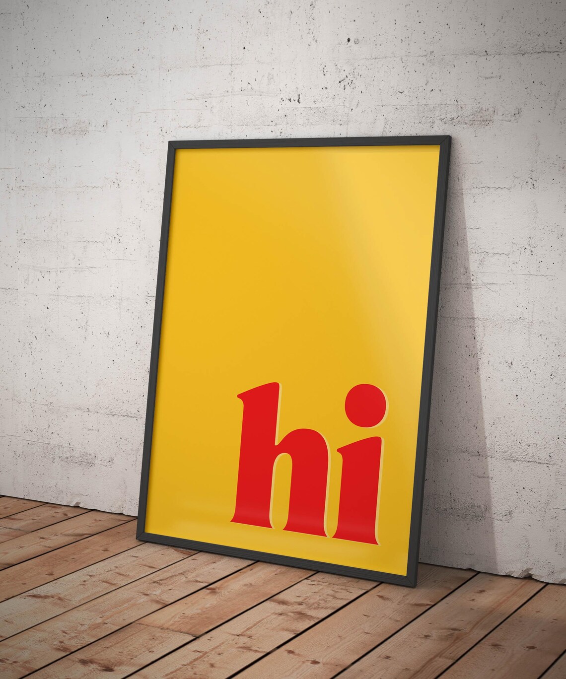 Typography Poster Print, Retro Trendy Room Decor - Image 2