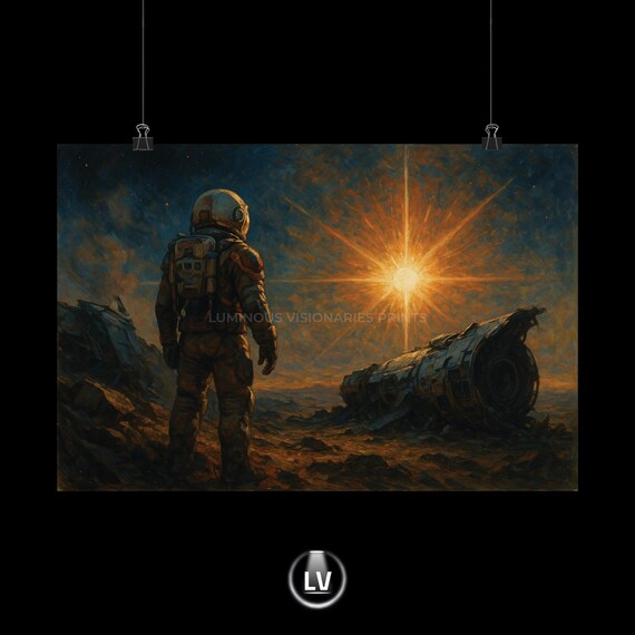 Starfieldinspired Matte Poster Celestial Art Print For Space Lovers Home Decor Astronomers Unique Gift Scifi Fans Apvgsf 4