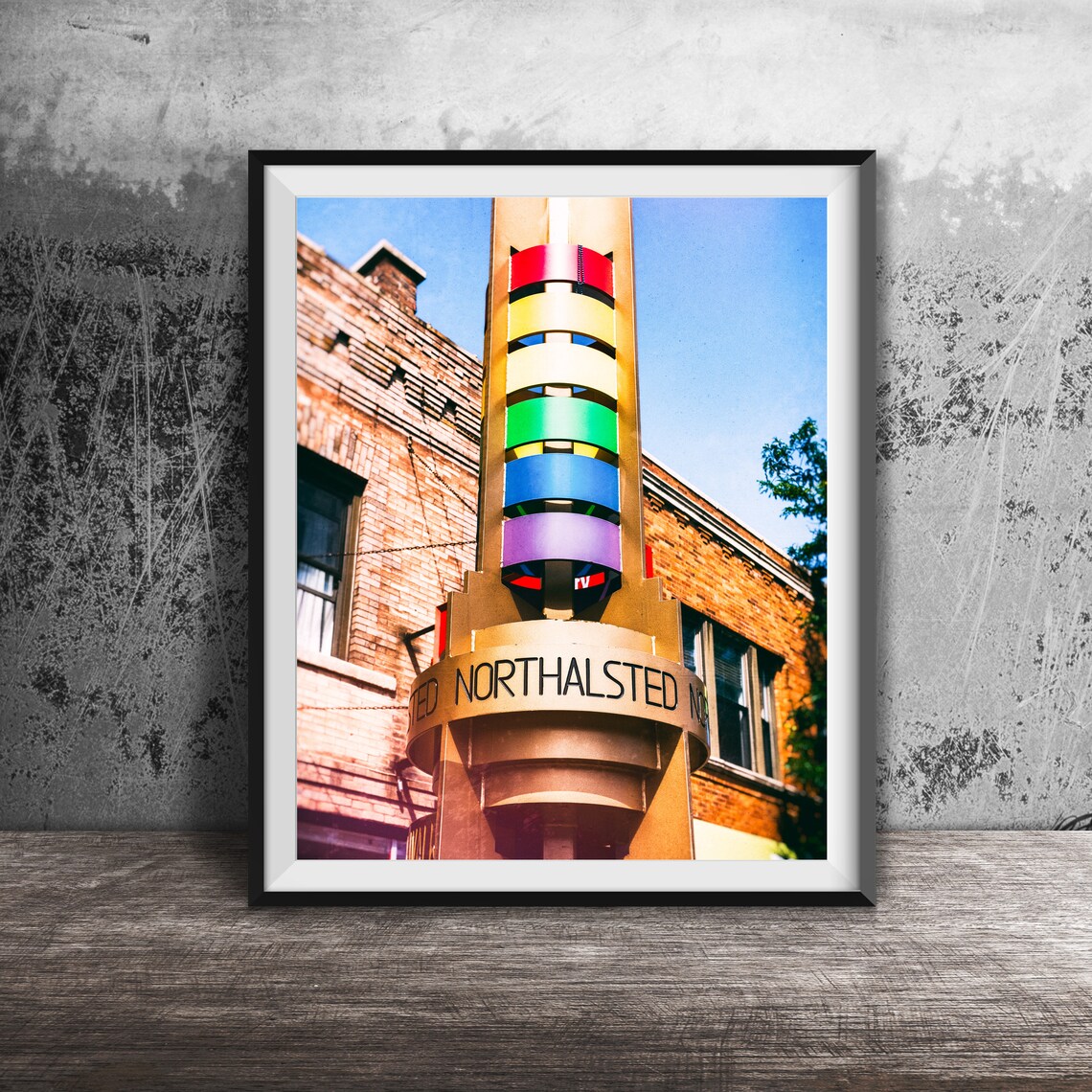 Boystown Northalsted Chicago Photography Art Print