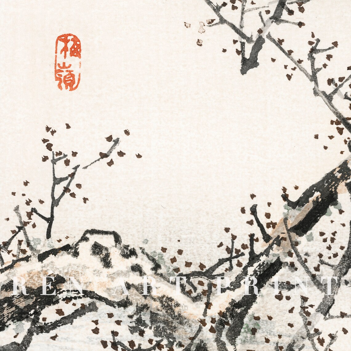 Minimalist Japanese Print, Japandi Wall Art - Image 3