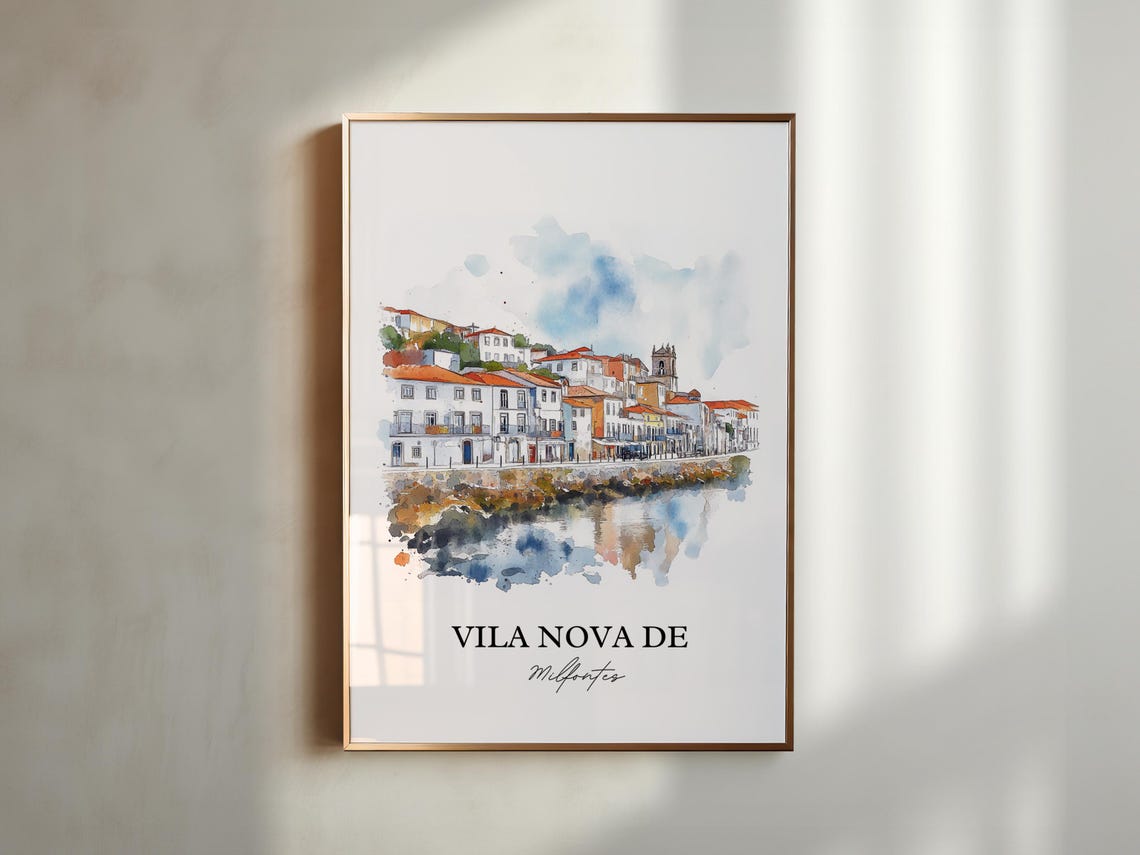 Vila Nova De Milfontes Travel Poster, Portugal - Image 4