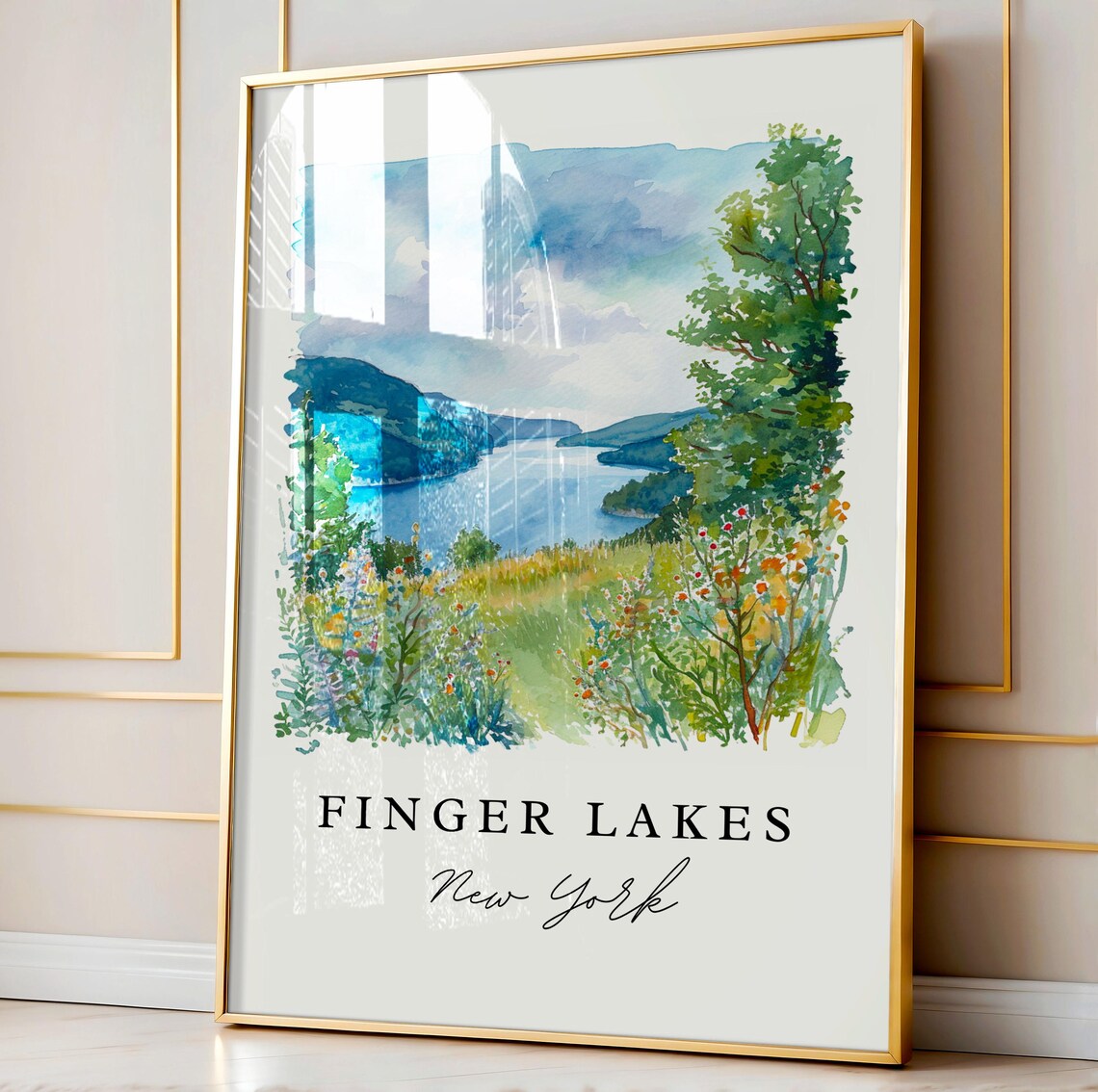Finger Lakes NY Upstate Wall Art Print - Image 4