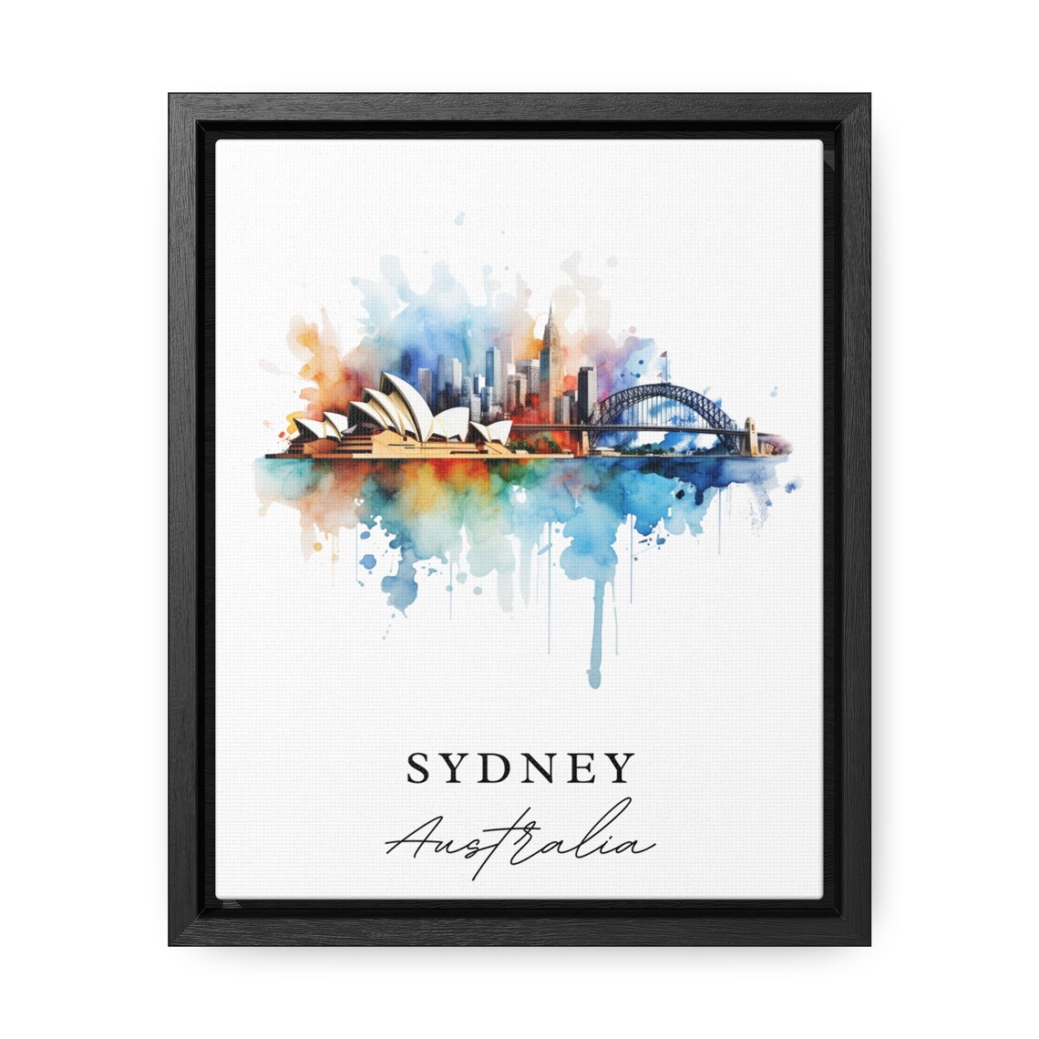 Sydney Traditional Travel Poster, Australia Art Print - Image 2