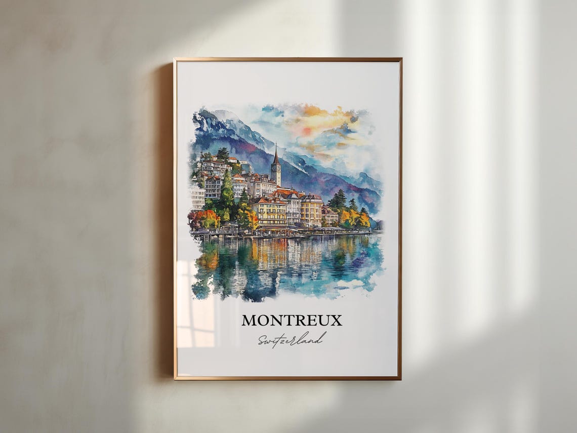 Montreux Home Decor Gift Lovers Art Print - Image 5