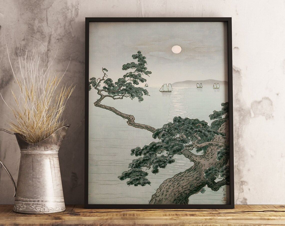 Hasui Kawase Nature and Sea Travel Poster - Image 3