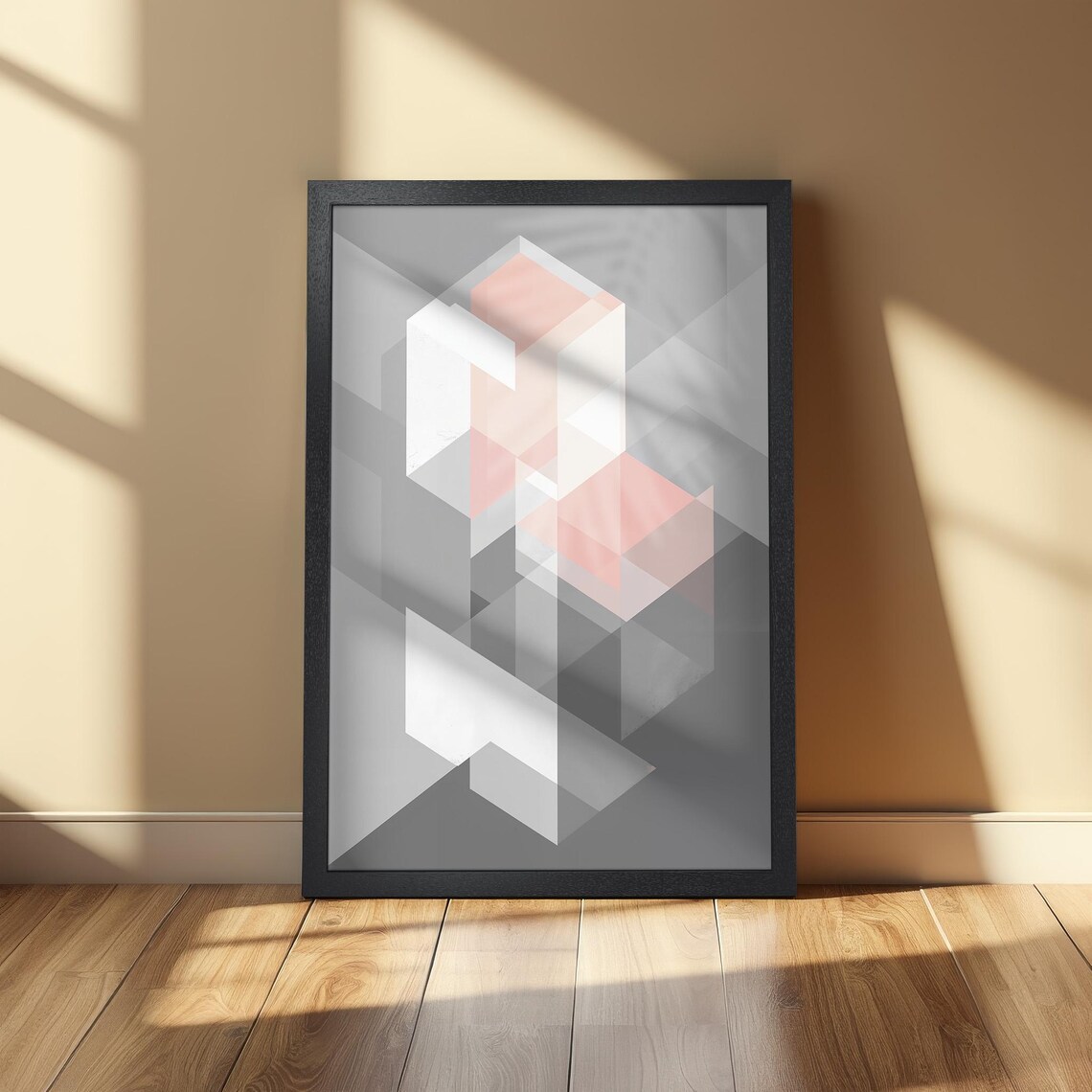 Abstract Geometric Art, Modern Minimalist Style - Image 2