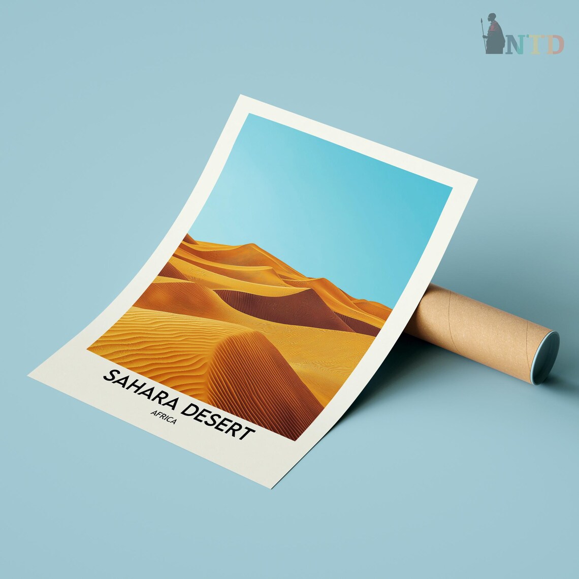 Sahara Desert Print Sahara Desert Wall Art Sahara Desert Poster Sahara Desert Photo Sahara Desert Africa Sahara Desert North Africa - Image 2