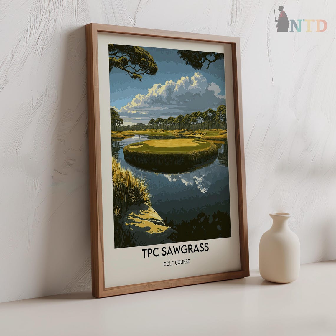 Tpc Sawgrass Print Tpc Sawgrass Wall Art Tpc Sawgrass Poster Tpc Sawgrass Photo Tpc Sawgrass Poster Print Golf Course Print - Image 2