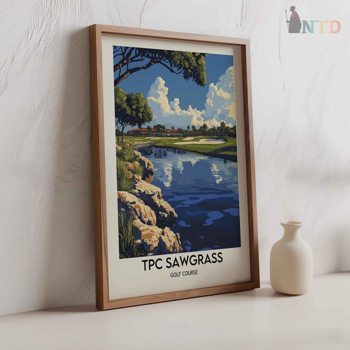 Tpc Sawgrass Print Tpc Sawgrass Wall Art Tpc Sawgrass Poster Tpc Sawgrass Photo Tpc Sawgrass Poster Print Golf Course Print - Image 2
