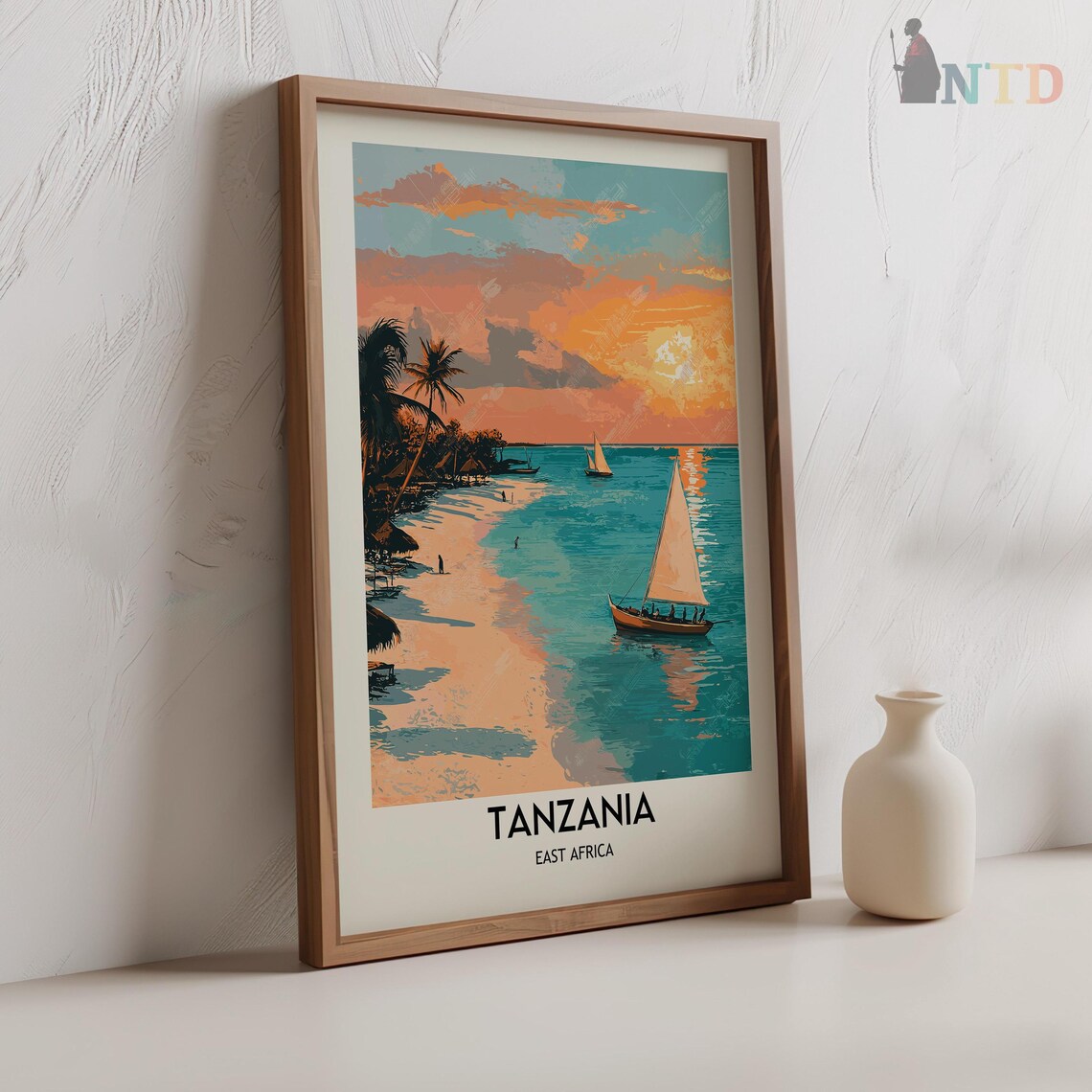 Tanzania Print Tanzania Poster Tanzania Wall Art Tanzania Art Print Tanzania Decor Tanzania Africa Tanzania Photo Tanzania Artwork - Image 2