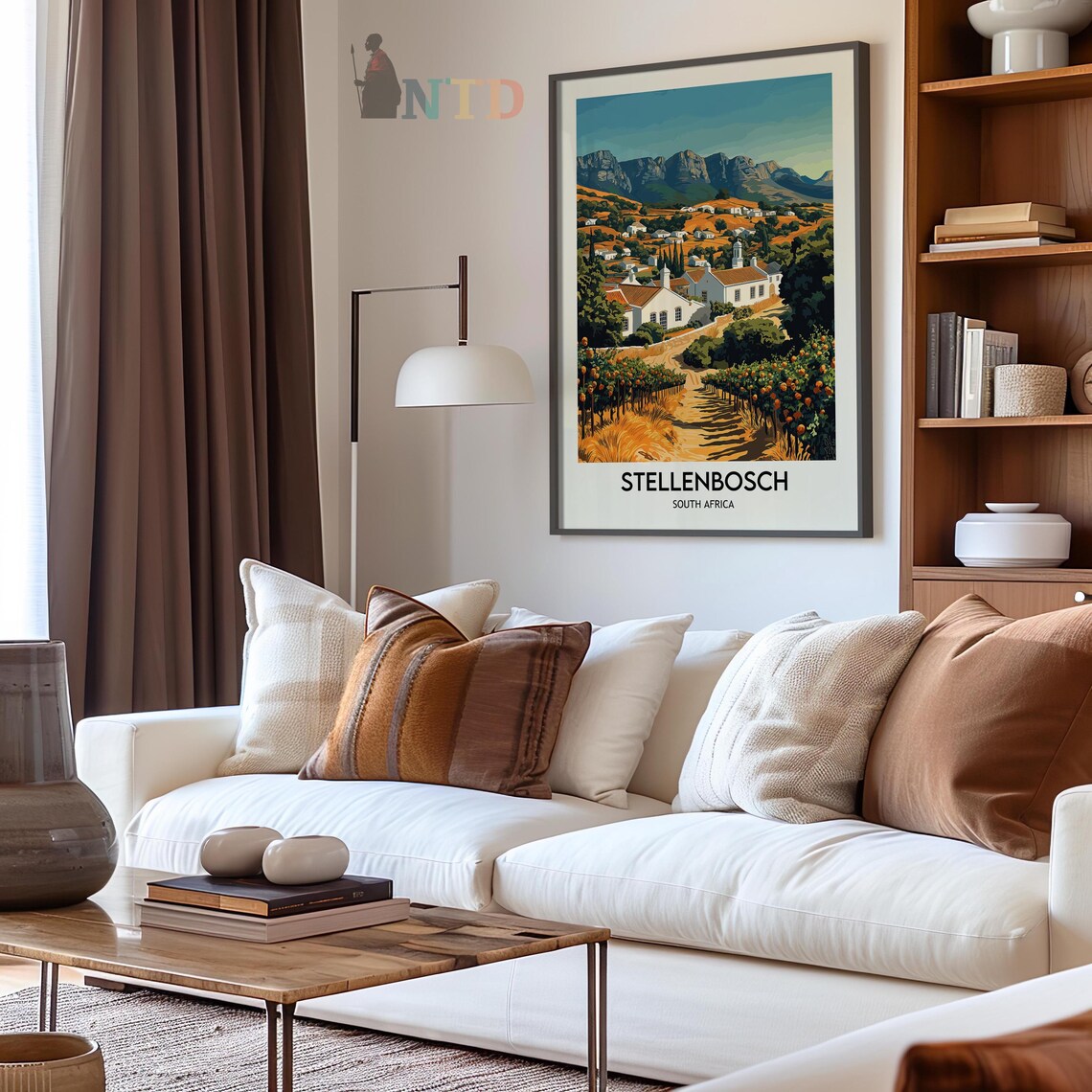 Stellenbosch Print Stellenbosch Wall Art Stellenbosch Poster Stellenbosch Photo Stellenbosch Poster Print Stellenbosch South Africa - Image 2