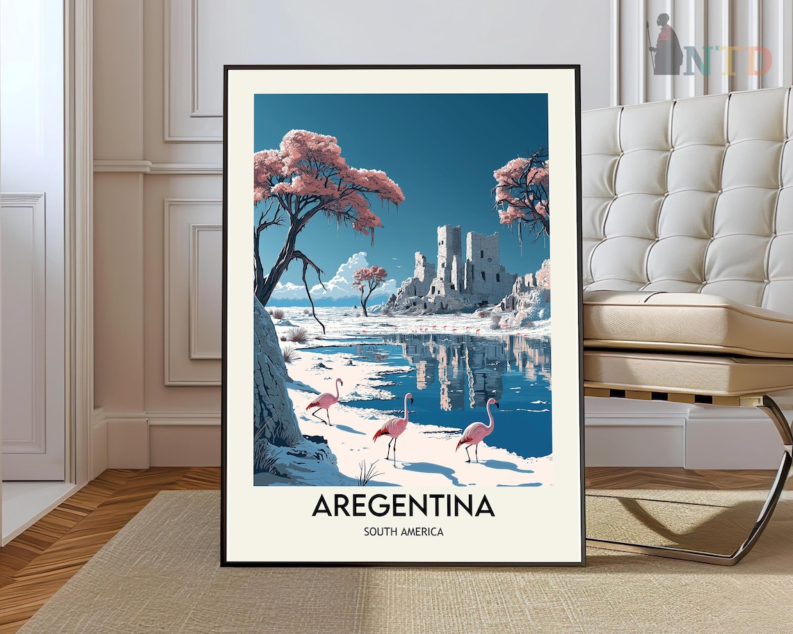 Argentina Poster Wall Art Print Photo Travel Puna De Atacama