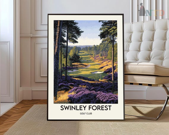 Swinley Forest Poster Wall Art Print Photo Decor Berkshire