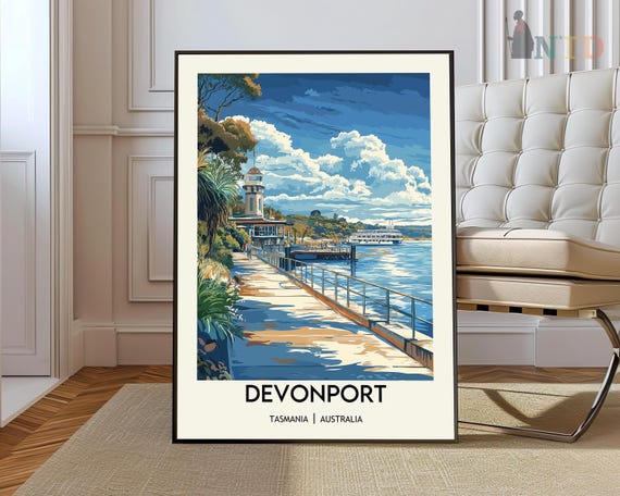 Devonport Poster Wall Art Print Photo Travel Australia