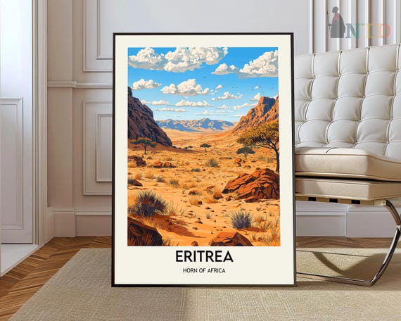 Eritrea Print Wall Art Poster Photo Decor Africa