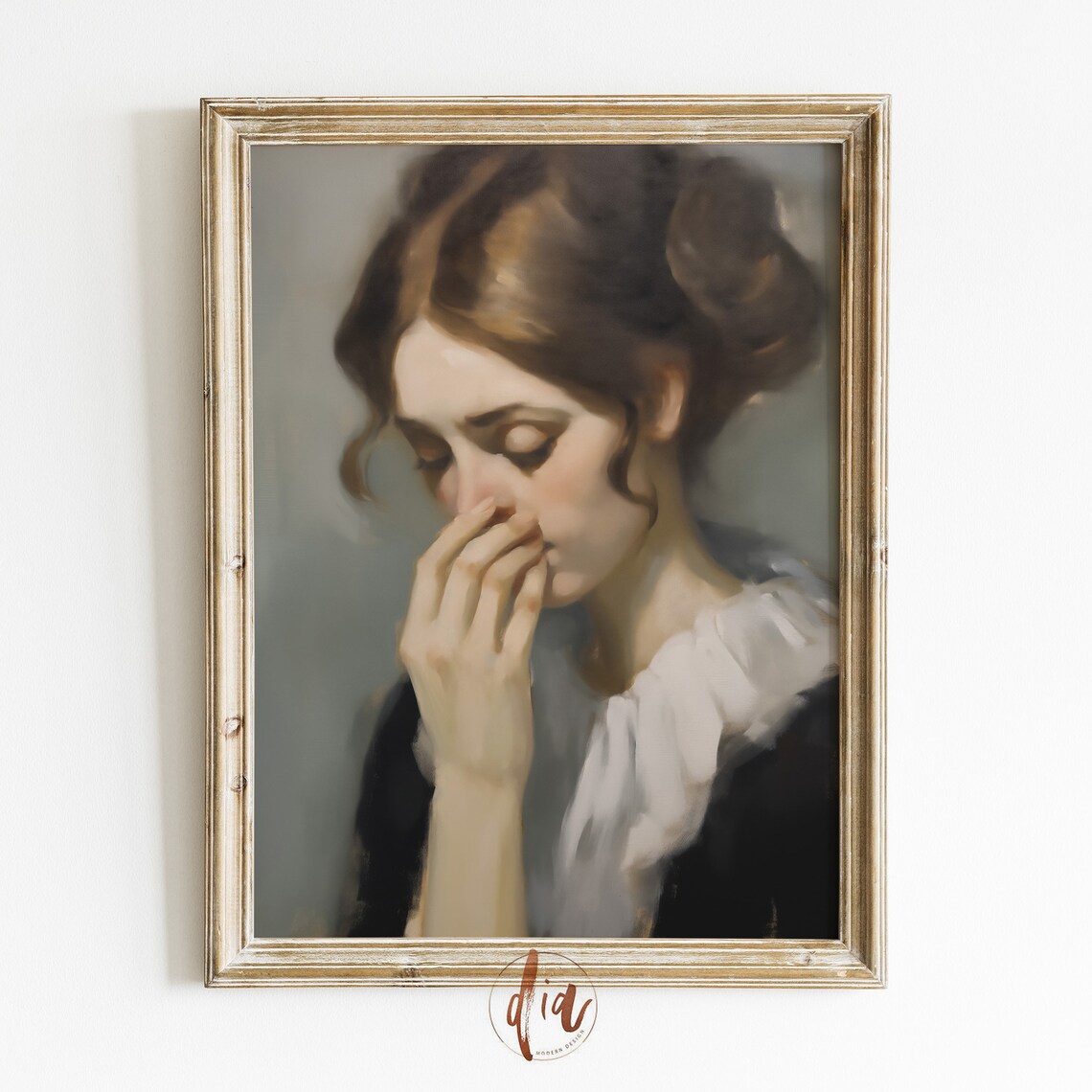 Toilet Humor Vintage Bathroom Decor Art Print