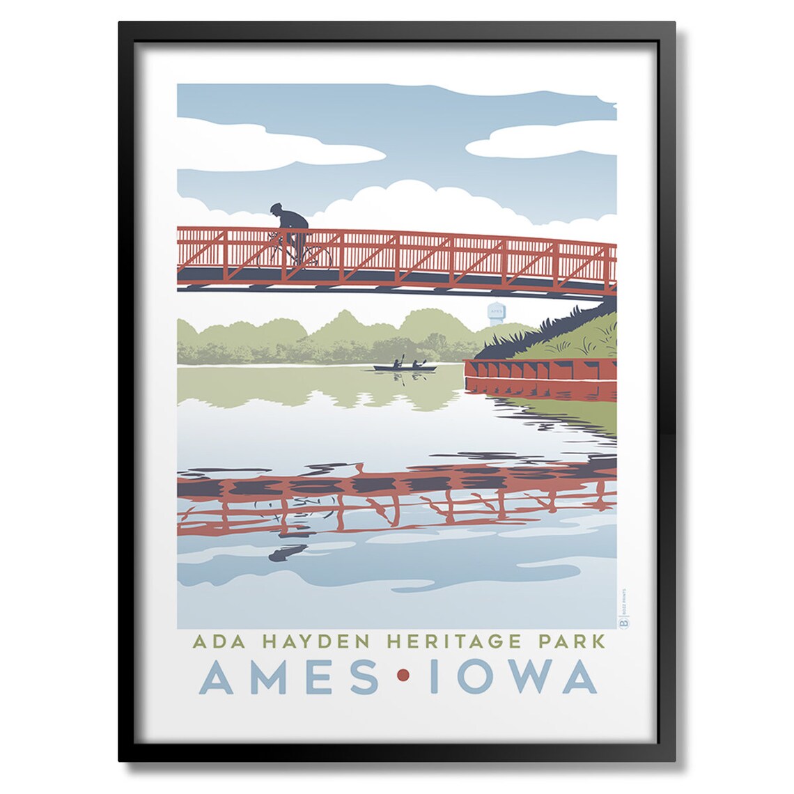 Ada Hayden Heritage Park Art Print
