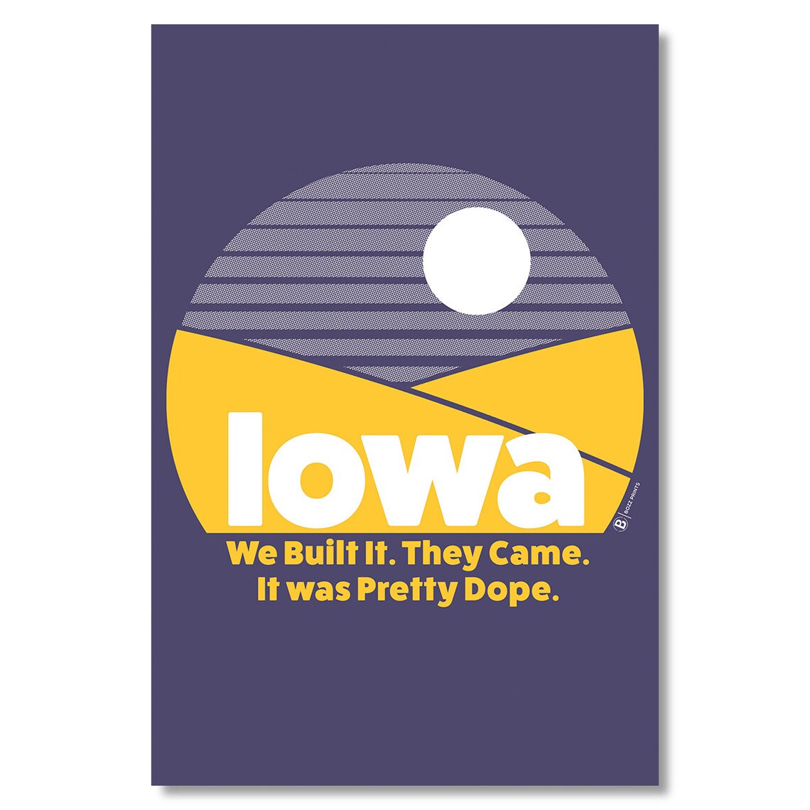 Iowa Dope Postcard Art Print