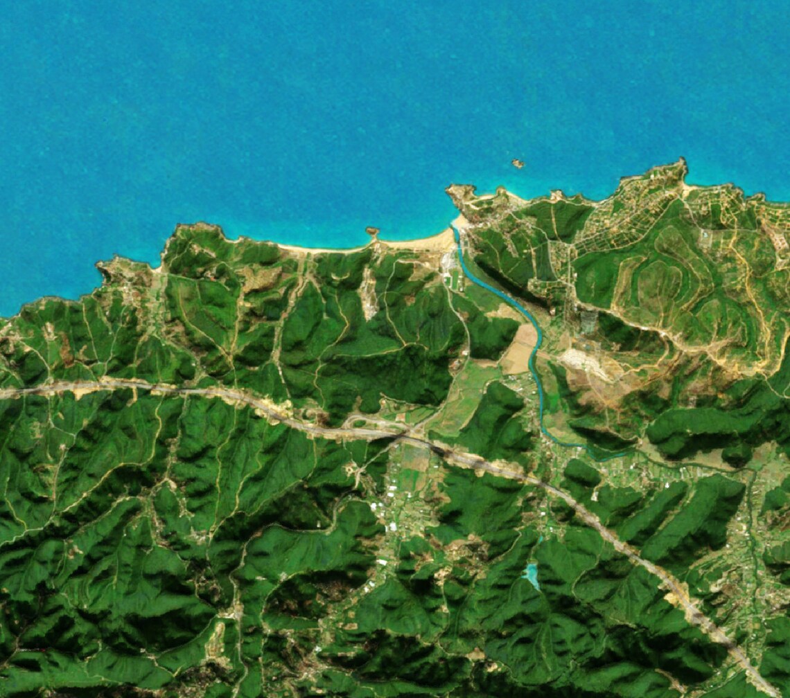 Istanbul Turkey Aerial Shaded Relief City Map Poster Bosphorus - Image 3