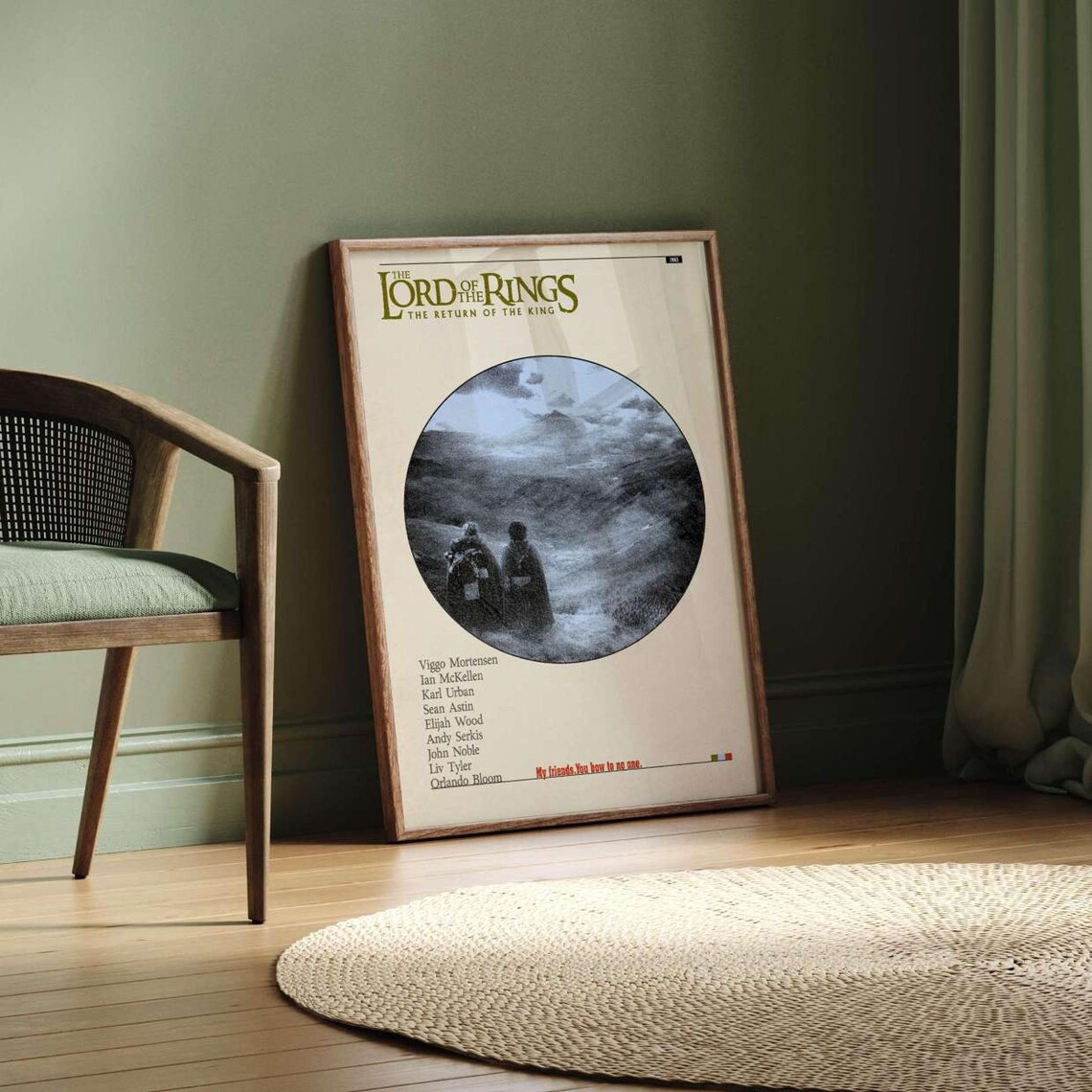 Lord Of The Rings The Return Of The King Minimalist Art Print - Image 3