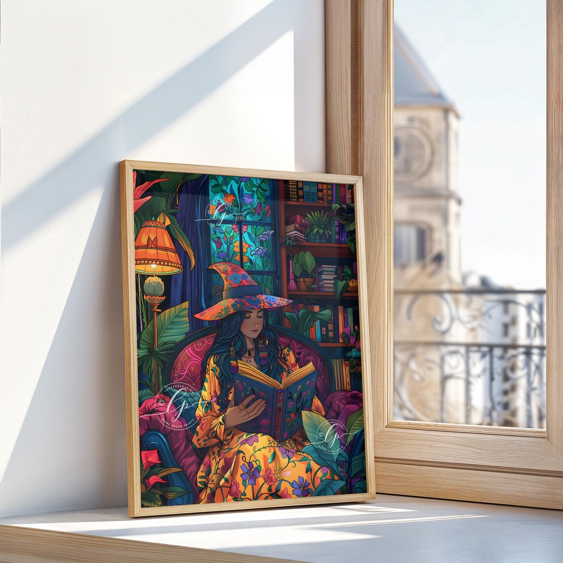Witch Wall Art, Maximalist Halloween Decor - Image 3