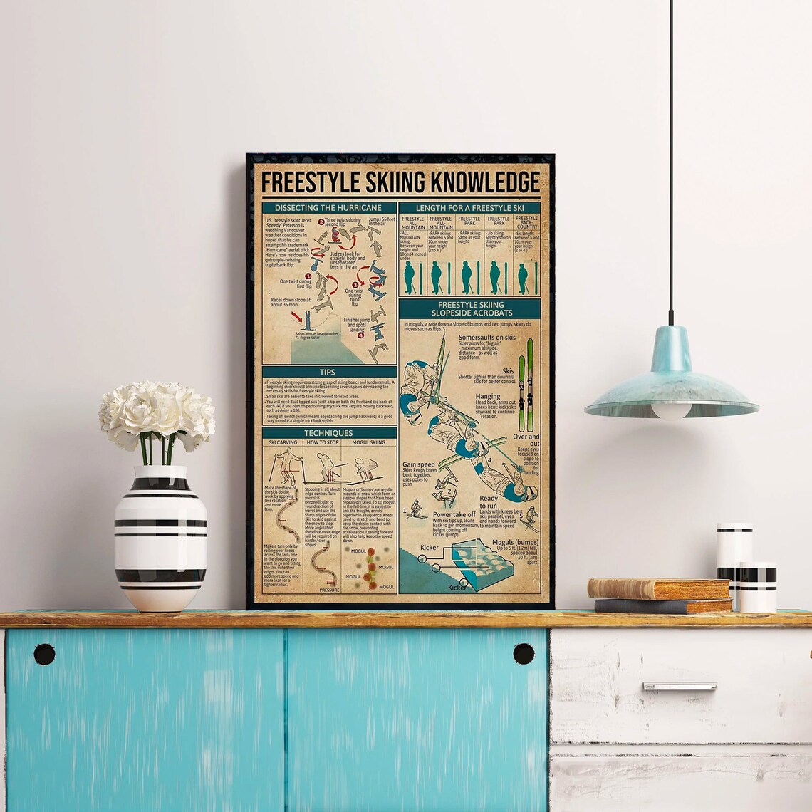 Freestyle Skiing Knowledge, Skiing Lover Gift - Image 4