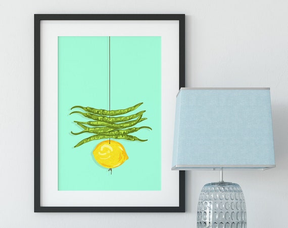 Indian Desi Art Print, Najaarnazaar