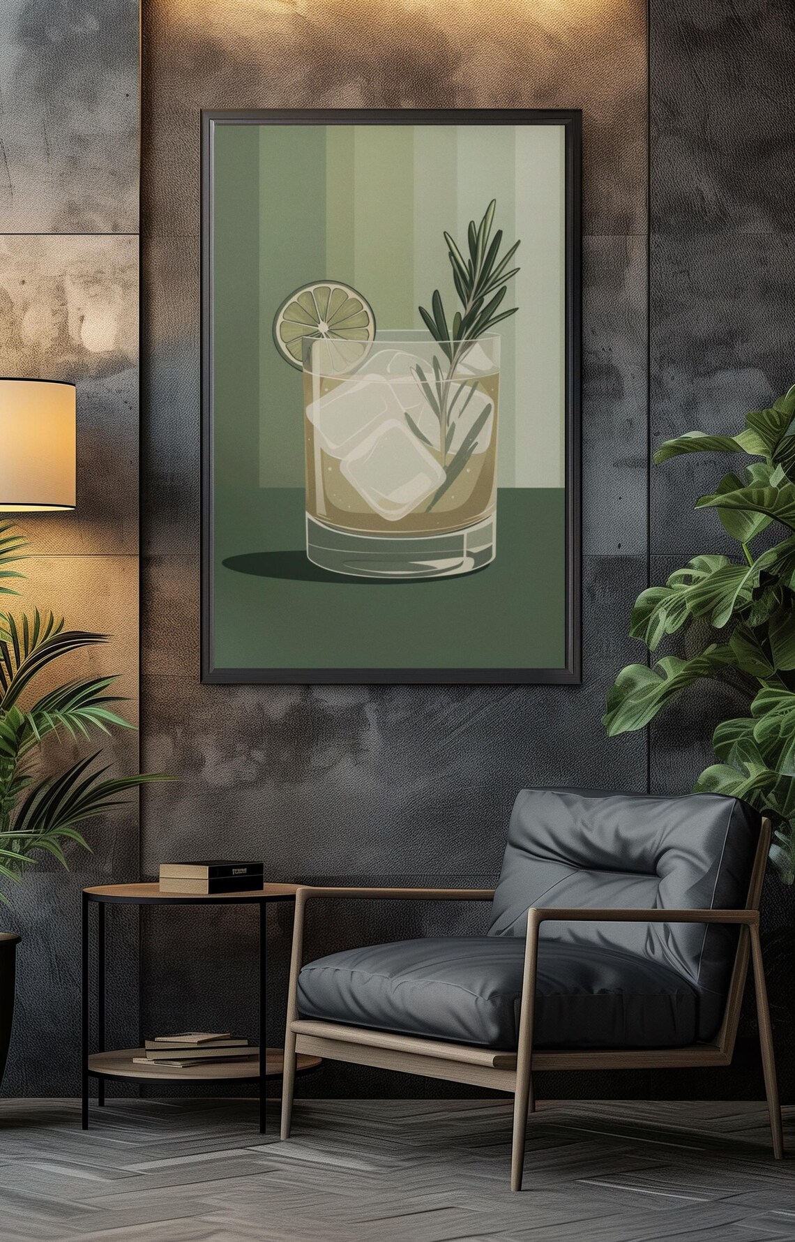 Art Deco Whiskey Glass Poster, Luxurious Decor - Image 8