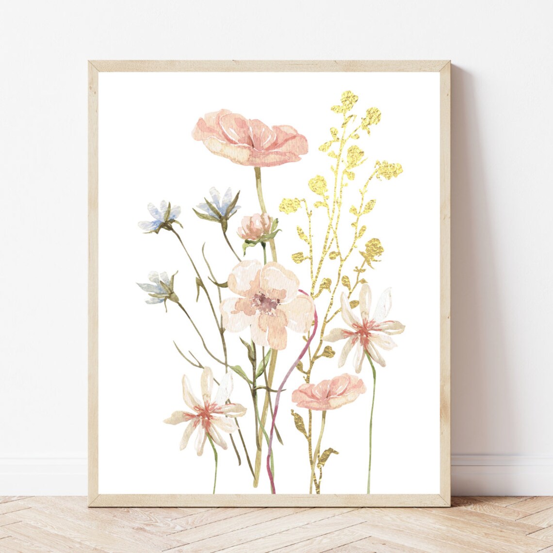 Wildflower Art Print, Spring Farmhouse Decor - Image 2