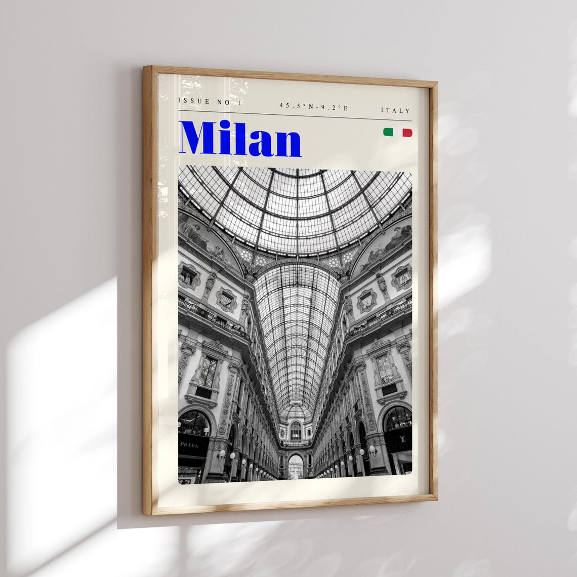 Milan Italy Galleria Vittorio Emanuele Dome Interior Photo Poster - Image 2