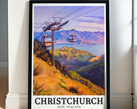 Christchurch Wall Art Port Hills And Lake Ellesmere Wall Art Port Hills And Lake Ellesmere Poster Christchurch Decor