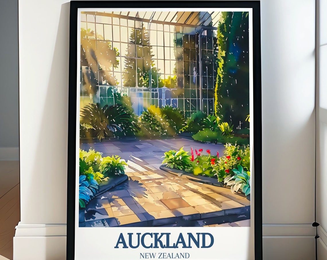 Auckland Art Collection Auckland Domain Decor New Zealand Wall Art Auckland Gift New Zealand Travel Art