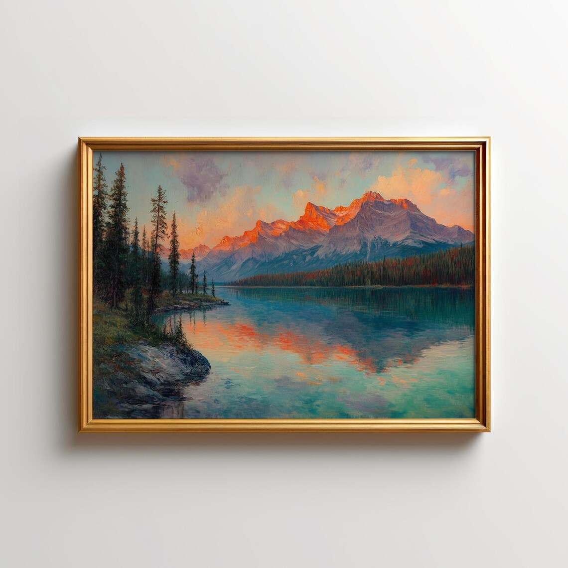 Banff National Park Art Print, Alberta Landscape