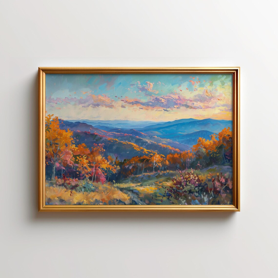Shenandoah National Park Blue Ridge Mountains Art Print